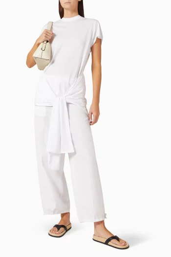 Drawstring Pants in Organic Cotton