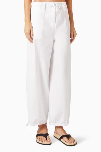 Drawstring Pants in Organic Cotton