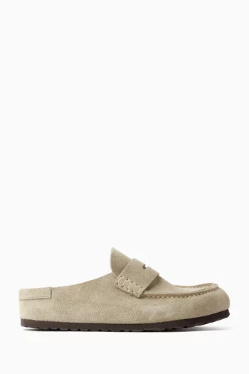 Naples Wrapped Clogs in Suede
