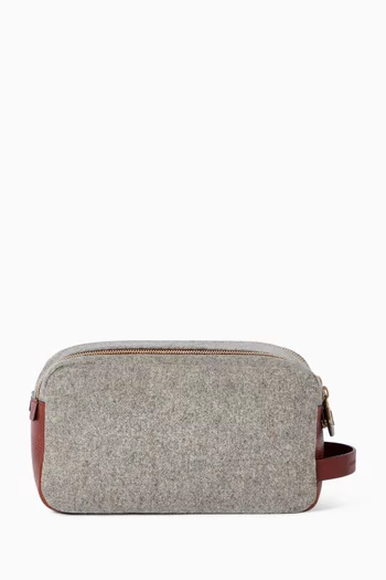 Flannel Toiletry Case