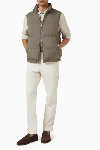 Hooded Down Vest