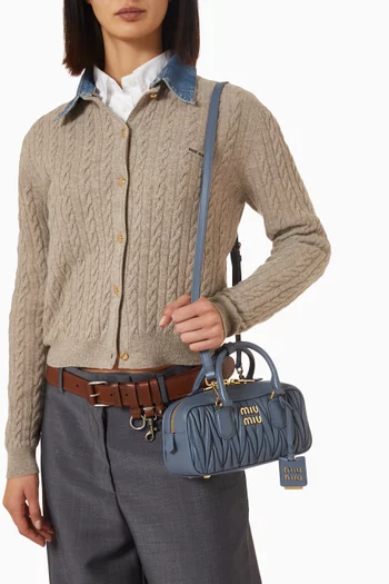 Arcadie Handbag in Matelassé Leather