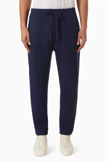 English Rib-knit Sweatpants in Cashmere