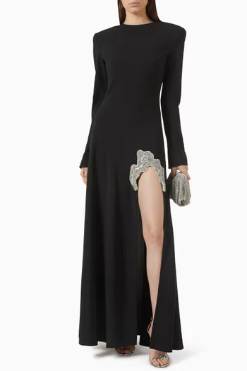 Amari Gown in Crepe