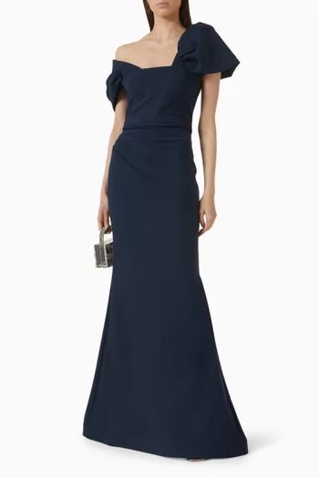 Jade Gown in Jersey