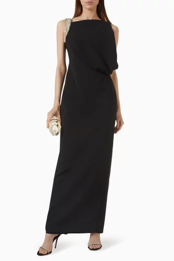 Claudelle Gown in Crepe