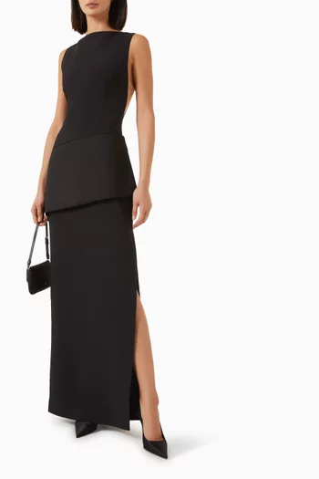 Rick Column Gown