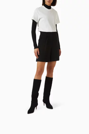 60 Knee-high Boots in Suede
