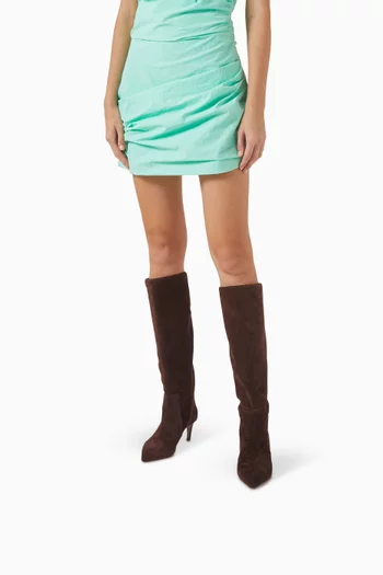 60 Knee-high Boots in Suede