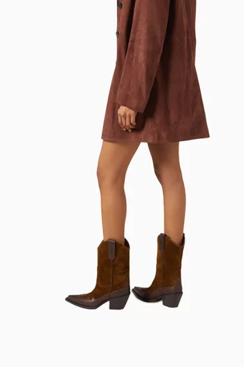 Dakota 60 Midcalf Boots in Suede