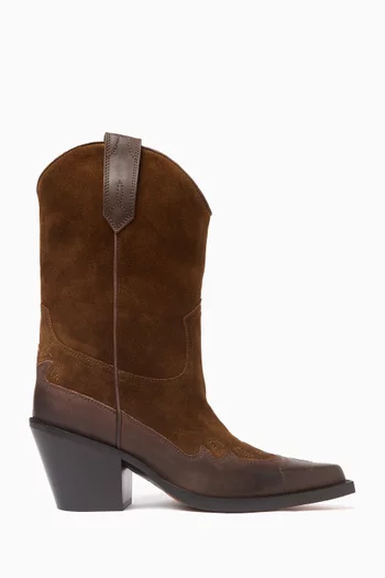 Dakota 60 Midcalf Boots in Suede