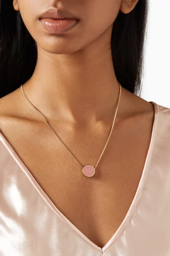 Logo-embellished Pendant Necklace