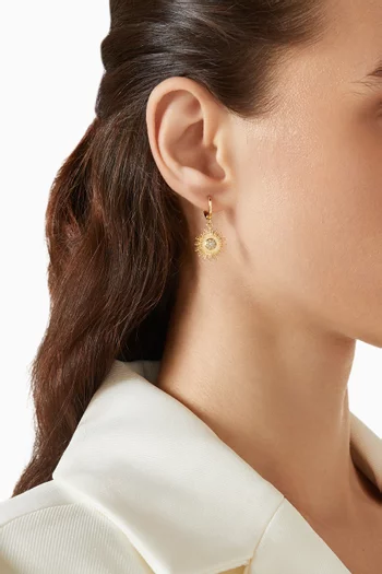 Tai Earrings in Gold-plated Brass