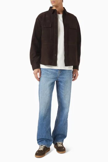 Carlos Shirt in Leather