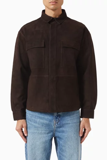 Carlos Shirt in Leather