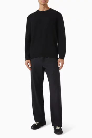 Stefano Ribbed Sweater in Knit