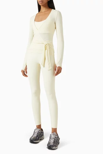 Soft Ballet Wrap Top