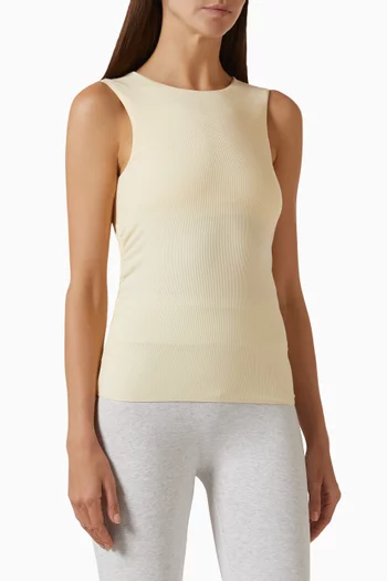 Rib Tank Top in Modal Blend