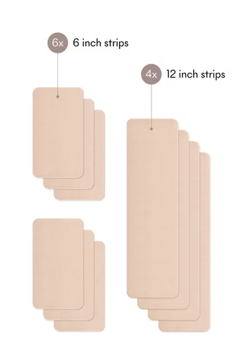 The Weekender Pre-cut Shape Breast Tape