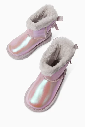 Mini Bailey Bow II Frosted Boots