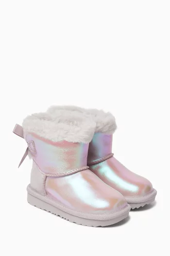 Mini Bailey Bow II Frosted Boots
