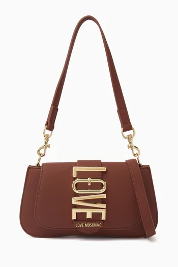 Small Lovebug Shoulder Bag in Faux Leather
