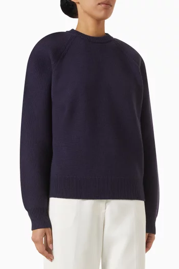 Lina Padded Knit Sweater