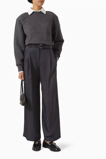 Lina Padded Knit Sweater