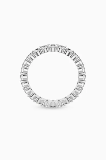 Matrix Vittore Ring in Silver-tone Metal