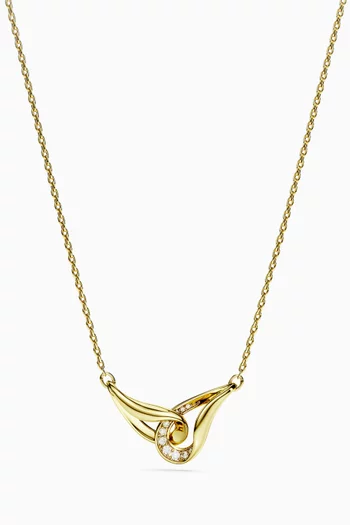 Classica Necklace in 18kt Gold-finish Silver