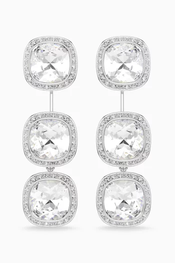 Una Angelic Earrings in Rhodium-plated Metal