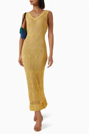 Roan Dress in Viscose Blend