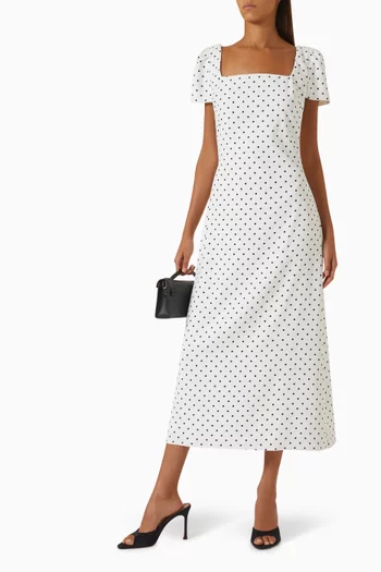 Square-neck Dress