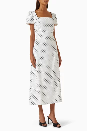 Square-neck Dress