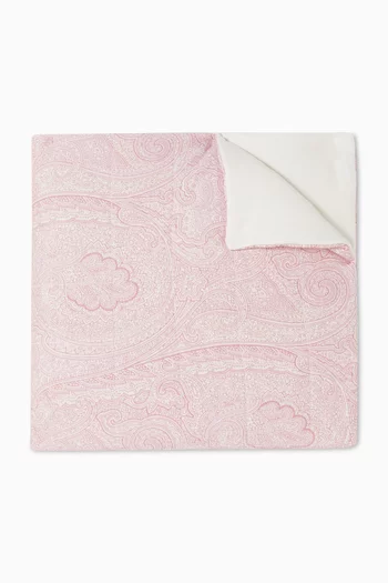 Vintage-print Blanket