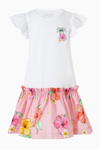 Tropical Floral Dress