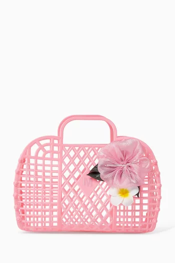 Floral Beach Bag