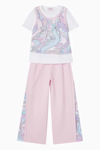 Layered Printed T-shirt