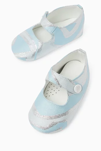 Printed Ballerina Flats