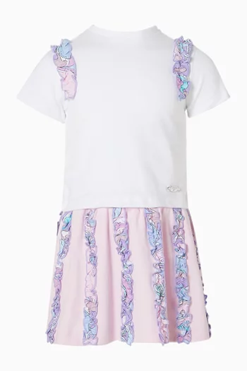 Ruffled Skirt in Cotton