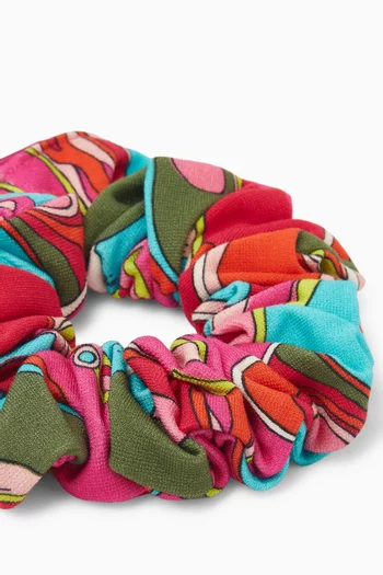 Printed Elasticated Scrunchie