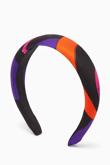 Pucci Print Headband in Cotton