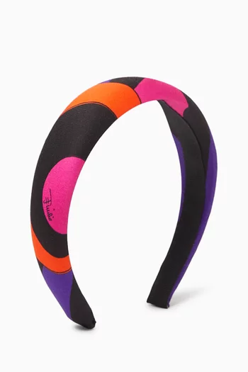 Pucci Print Headband in Cotton