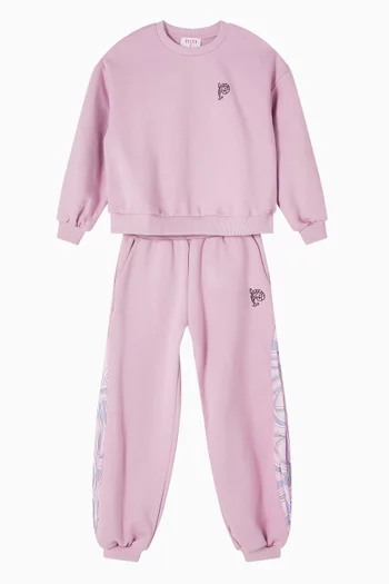 Abstract Logo Sweatpants