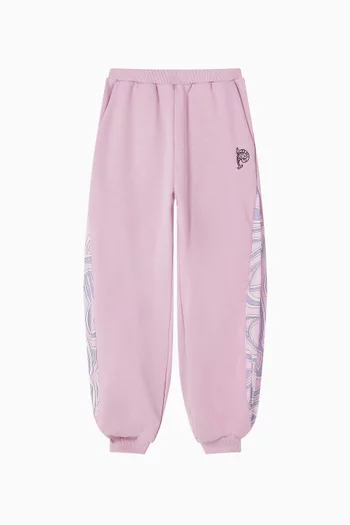 Abstract Logo Sweatpants