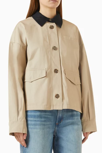 Carla Jacket in Cotton Twill