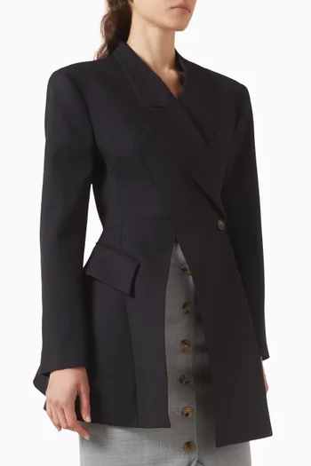 Asymmetric Volume Contrast Jacket