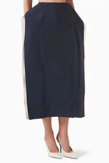 Panelled Midi Skirt