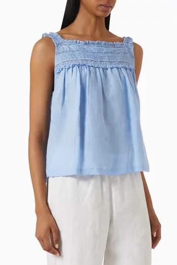 Benita Top in Ramie