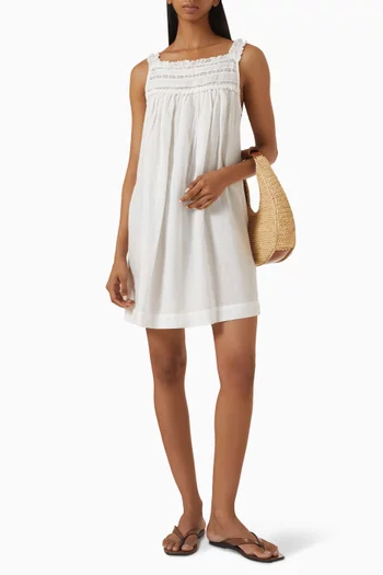 Bea Mini Dress in Ramie